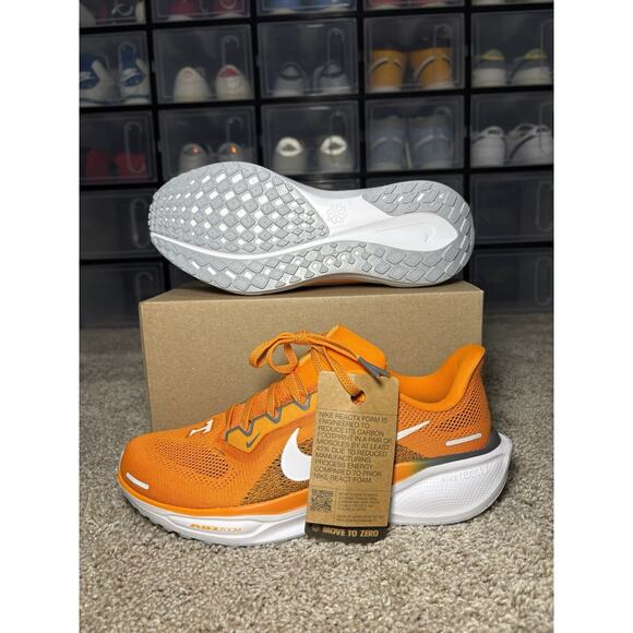 Nike Pegasus 41 Tennessee Volunteers Running Shoes Orange FZ5144-800 Men's 8 - Picture 3 of 6